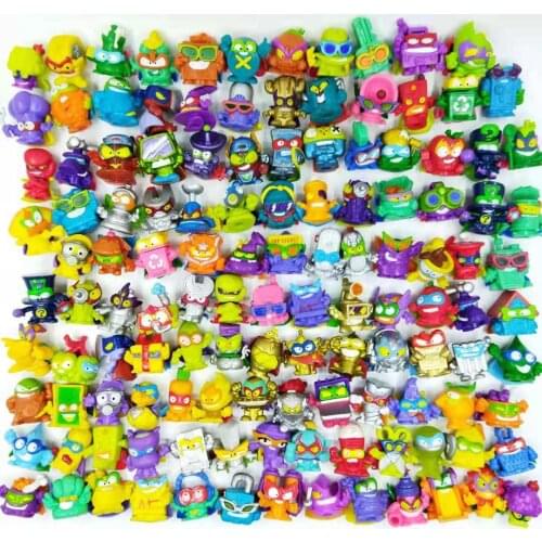 20pcs Original Superzings Ultra Rare Gold Kactor Enigma Action Figure 3CM Super Zings Collection Blind Bags Toys Model Kids Gift
