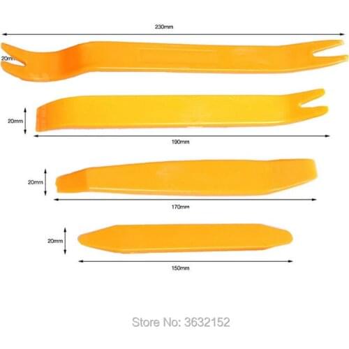 4PCS Car Radio Plastic Auto Dismantle Tools Kit Accessories Car Styling For Citroen c2 c4 c5 c4l c3 saxo xsara picasso berlingo