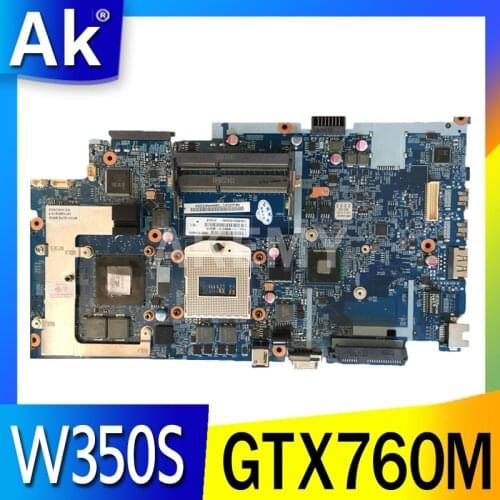 6-71-W35S0-D04 6-77-W355ST00-D04 for W350S W370S K760C K650C W350ST W355ST Notebook Motherboard GTX760M HM87 100% Test Work