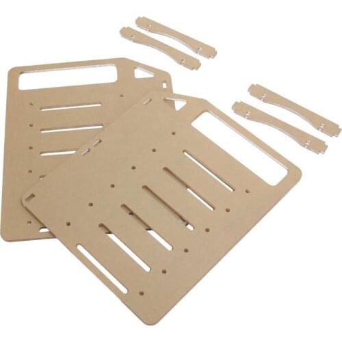 Acrylic Hard Drive Bracket DIY 3.5in Hard Disk Shelf HDD Transparent Cage Acrylic Hard Drive Bracket