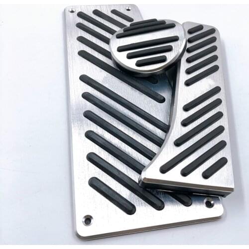 Aluminum Car Accessories For Benz Smart Fortwo Elf 2009-2014 Gas Brake Accelerator Foot Rest Pedal Pad,Styling Sticker Cover