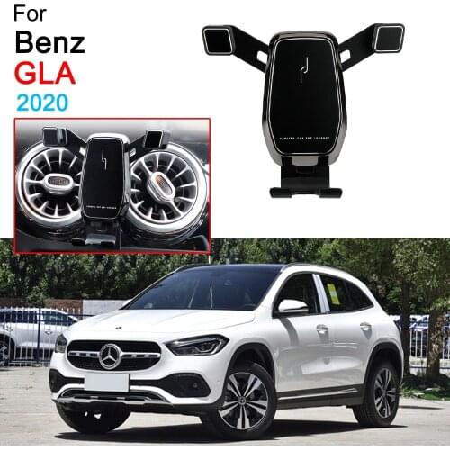 Car GPS Stand Air Vent Clip Mount Phone Holders for Benz GLA Accessories 2020