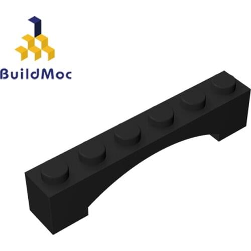 BuildMOC Compatible Assembles Particles 92950 1x6 For Building Blocks Parts DIY story Educational Cr