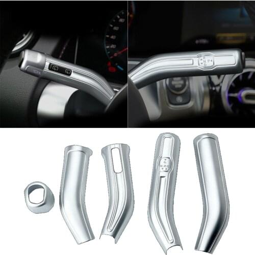For Mercedes Benz A B CLA GLB GLA Class W177 Gear Shift Wiper Lever Cover Trim