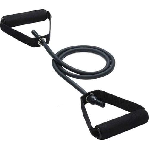 Single Exercise Resistance Band Latex Tube With Door Anchor For Training Physical Therapy Home Workouts Boxing