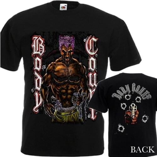 NEW T-SHIRT BODY COUNT American heavy metal band DTG PRINTED TEE- S - 7XL