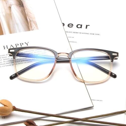 Lady Square Glasses Frames For Women Sexy Oversized Plastic Frame Brand Designer Optical EyeGlasses Fashion Eyewear