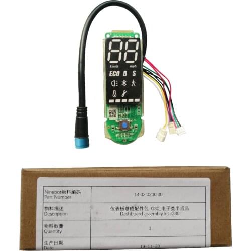Original Dashboard BT Circuit Board for NINEBOT MAX G30 electric Scooter skateboard Accessories