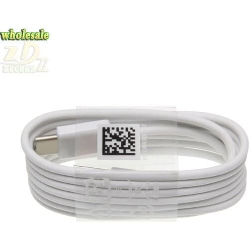 White Genuine Original USB Type C Cable 1.2M 2A FAST Charger Cable for S8 note 7 LG Xiaomi huawei p10 p20 mate10 20 500 pcs/lot
