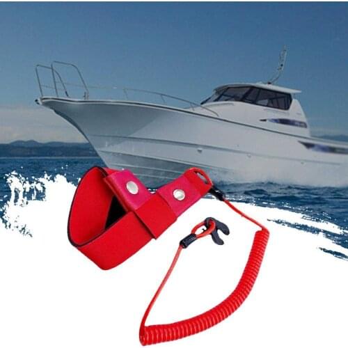 Outboard Motor Flameout Switch Safety Rope Outboard Motor Motorboat Emergency Flameout Switch Flameout Red Rope