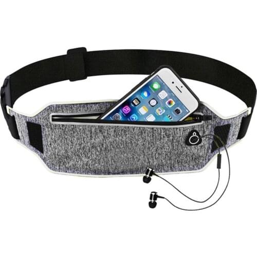 Portable professional running belt sports belt mobile phone men and women invisible pockets fitness bag running pockets