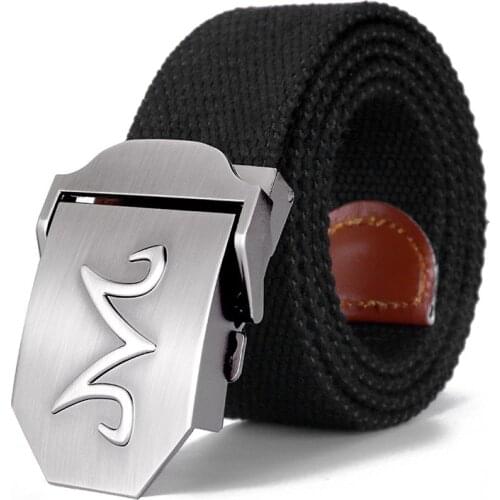 Majin Buu Belt 3D Letter Canvas Belt Men Women Luxury Military Tactical Belts Casual Jeans Belt Dropshipping