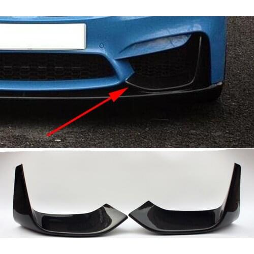 Carbon Fiber Front Bumper Lip Splitters Flap Cupwings for BMW 3 Series F80 M3 4 Series F82 F83 M4 2012 - 2018 Car-Styling