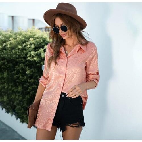 SNOW PINNACLE Leopard Blouses