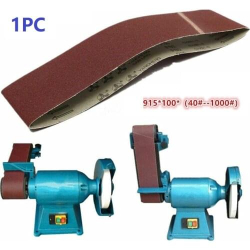 1pc Sanding Belts 100 X 915mm DURABLE 4'' X 36'' Cloth Belt Sanders 40-1000 Grit For Grinding And Polishing Plywood