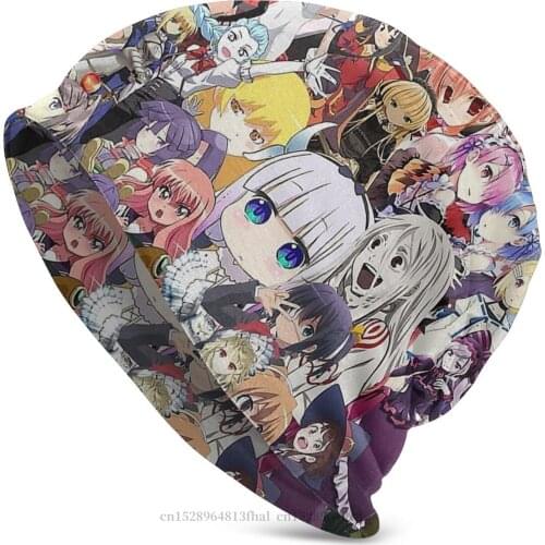 Knitting Hat Anime Girl Heart Fashion Beanie Caps For Men Women Non Non Biyori Miyauchi Renge Comedy Anime