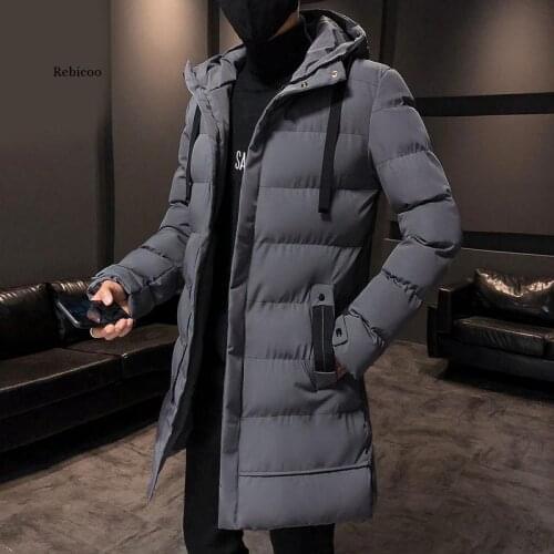 Winter Parka Men New Casual Thicken Cotton Jacket Hooded Outwear Windproof Warm Coat Hooded Plus Size 4XL