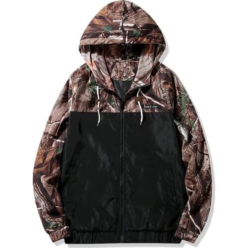 ZOGAA Mens Camouflage Jackets
