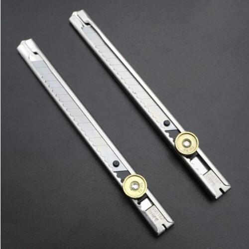 30 DegreeTip Blade Portable Auto-lock Utility Knife Paper Cutter Retractable Razor Art For Stationery Student Gift