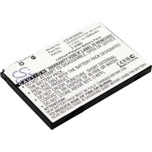 Cameron Sino 1500mah battery for DOPOD C800 C858 HTC Atlas Herald 100 O2 XDA Terra T-MOBILE Wing US VODAFONE VPA Compact IV