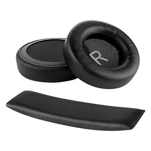 Geekria Earpad + Headband Compatible with AKG K845BT, K845, K545, Headphone Replacement Ear Pad + Headband Pad/Ear Cushion