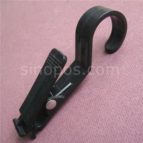 Large Fabric Swatch Display Clips, cloth leather sample boots wellies scarf plastic hanging clip big laundry hook sign hanger