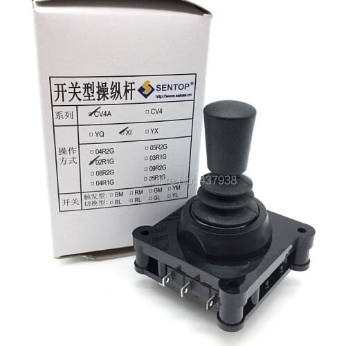Switch-Type Momentary Joystick CV4A-XI-02R1G Rocker Self-Resetting With Spring Return for 1 Axes Game Consoles Rocker Switch