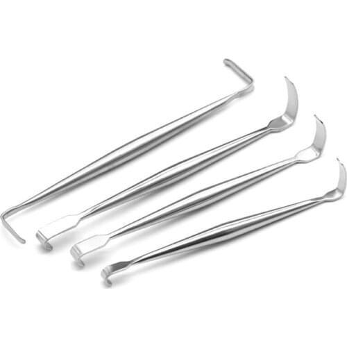 Eyelid pull hook, cosmetic plastic equipment, eye bag, rake pull hook, double head Z-shaped pull hook, nasal cavity double pull