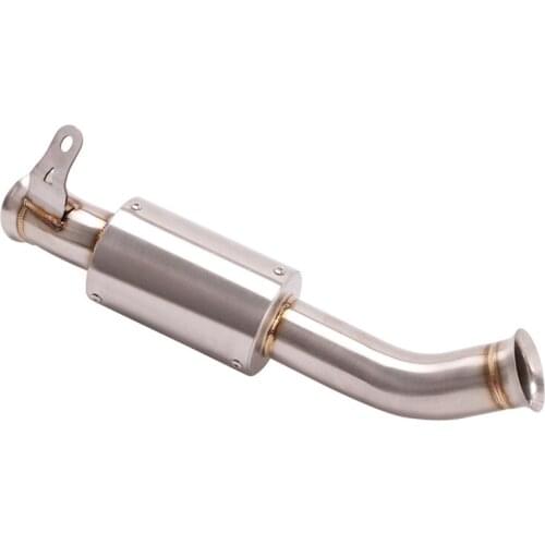Motorcycle Replace Catalytic Converter Link Pipe Exhaust System Middle Tube Silencer Stainless Steel Slip On For KTM Duke 690