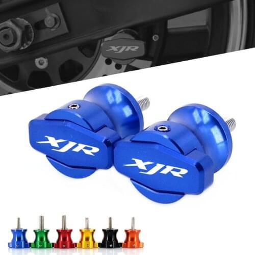 For YAMAHA XJR1300 XJR 1300 XJR1200 XJR 1200 Motorcycle CNC Frame Stands M6 Screws sliders Swingarm Spools Slider 6MM