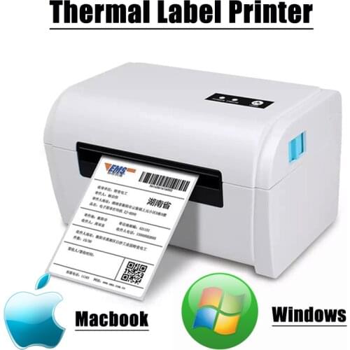 4*6 Sticker Printer Machine Print QR Code And Shipping Air Waybill Thermal Label Printer Compatible With Mac Windows System