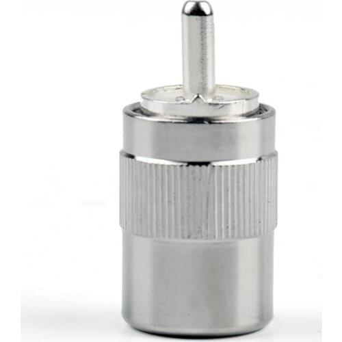 Areyourshop UHF Male PL259 Plug Solder RG5 RG6 5D-FB LMR300 Cable Connector