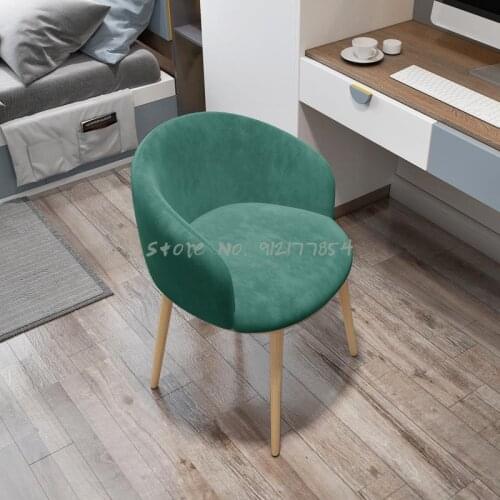 Net red chair makeup chair desk chair nordic loft dining chair home computer back chair dressing chair nail chair