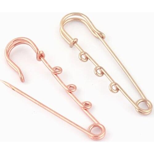 10pcs 65mm Safety Pins Large Kilt Safety Pins Broochs Charm Holder Apparel Accessories DIY Sewing