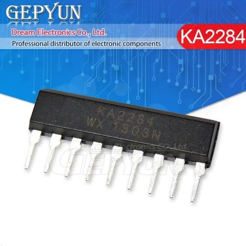 10PCS KA2284 SIP-9 2284 ZIP-9 ZIP new and original IC