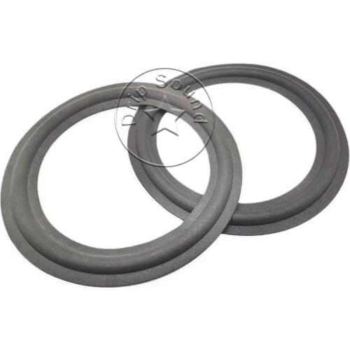 2pcs 10" Inch 245mm Speaker Foam Edge Folding Edge Ring Subwoofer Woofer Bass Surround Circle Repair Parts