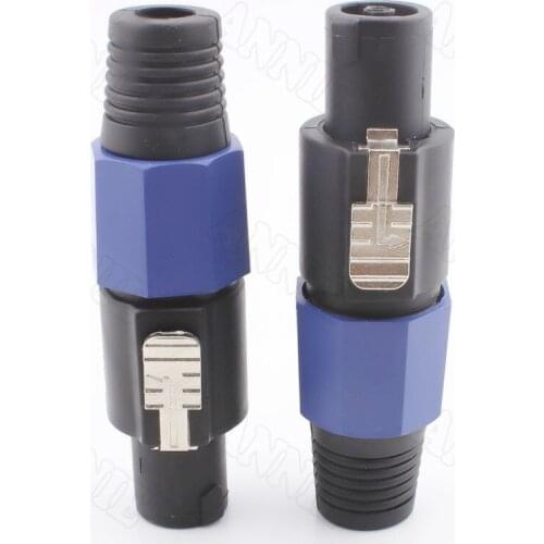 30pcs/lot Professional Audio Socket 4 Pin Speaker Cable Connector Terminal XLR Ohn KTV Sound Box Jack