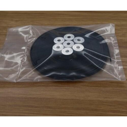 6meters T2.5 belt width 6mm+7PCS 3D printer accessories T2.5-16teeth bore 5mm aluminum belt pulley width 6mm