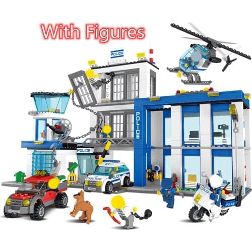 890Pcs 10424 Building Block Toy City Series 60047 Assembled Building Block Childrens Toy Gifts