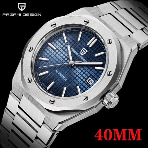 2021 PAGANI DESIGN Top Brand New Mens Automatic Mechanical Watches NH35A Sapphire Stainless Steel Mens Watch Relogio Masculino