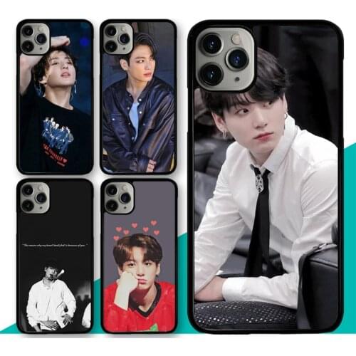 Jeon Jungkook Case For iPhone 11 12 Pro Max mini XS MAX X XR 6S 8 7 Plus 5S SE 2020 TPU Cover