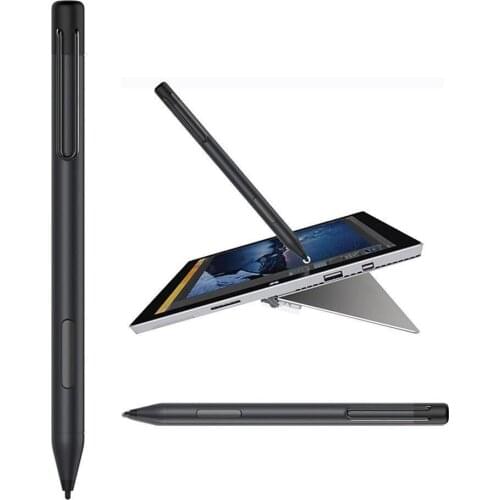 Black 1024 Pressure Sensitivity Stylus Double Button Tablet Touch Pen For Microsoft Surface 3 Pro3 Pro4 Pro5 Book Laptop