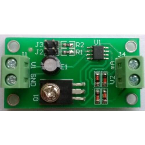 Voltage transfer current module 0-5V 0-10V converter linear 0-20mA/4-20mA current transmitter