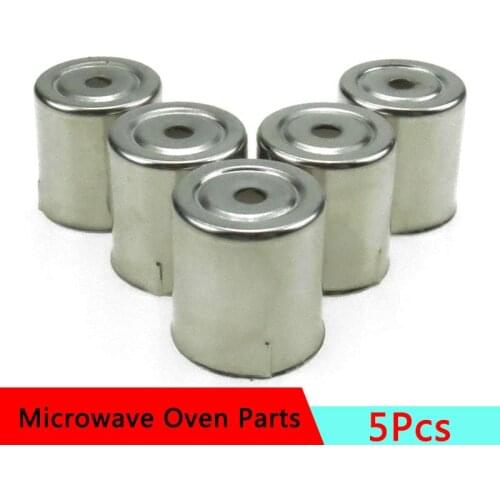 5PCS/LOT Stainless Steel Round Hole Magnetron Caps for Microwave Replacement Parts for Microwave Ovens Copler Microondas Caps