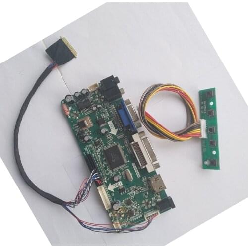 Kit M.NT68676 VGA for B101XTN01.1 B101XTN01.0 1366X768 10.1" Controller board LED panel DVI LCD driver card screen
