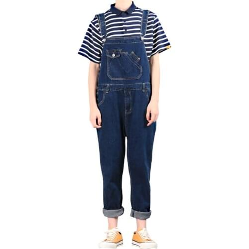 Mens Jeans New Retro Slim Denim Bib Pants Mens Pants Pants Stretch Korean Sling Pants Mens Pants