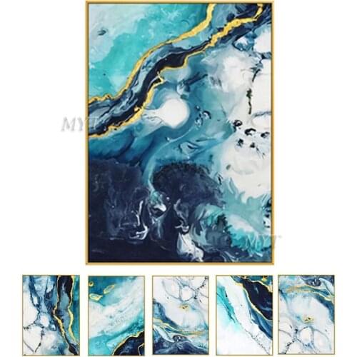 MYT Fashion Design Line Pictures Oil Painting On Canvas Wall Canvas Art Paintings Home Decoration For Living Room Unframed