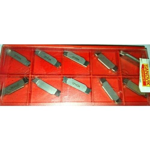 ORIGINAL 10PCS CARBIDE INSERT N123H2-0400-0002-GF H13A
