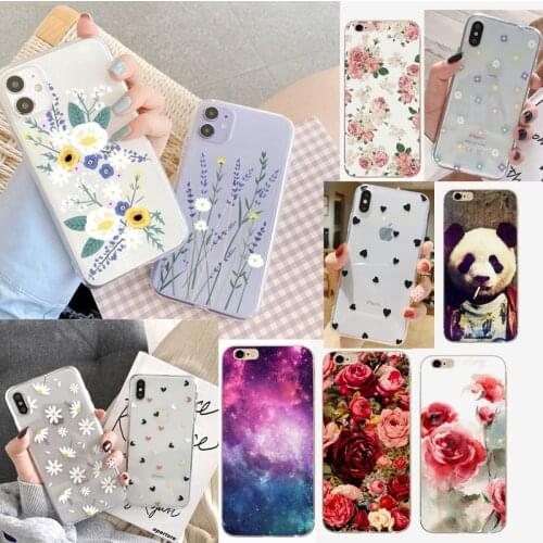Luxury Case For iPhone XR Cartoon Silicon TPU Back Cover For Coque iPhone 6 6S 7 8 Plus X XS MAX SE 2020 Soft Phone Case Fundas