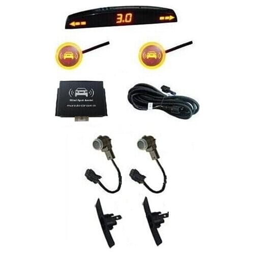 BSA car blind spot assist system with LED display and 2 push-out sensors F0261 reverse sensor